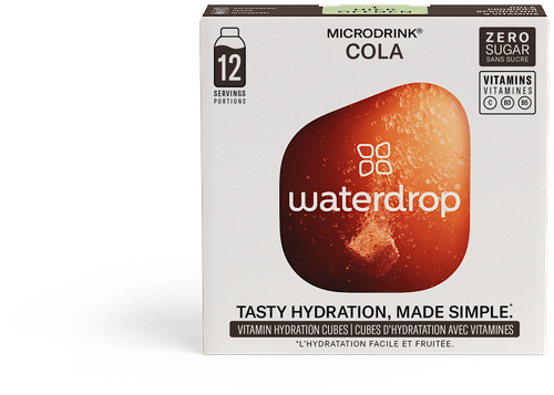 Waterdrop Microdrink Kola nesteyttävä porekuutio 12 x 2,1g｜Waterdrop Microdrink Kola 补水泡泡块 12 x 2,1g
