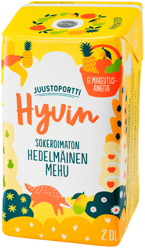 Juustoportti Hyvin 果汁 2 dl 果味