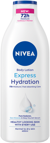 NIVEA 400ml Express Hydration Body Lotion 身体乳