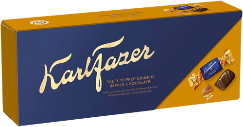 Karl Fazer Suolainen Toffeekrokantti suklaakonvehti 250g