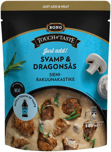 Bong Touch of Taste 只需添加蘑菇龙蒿酱 300 ml｜Bong Touch of Taste Just add Sieni-rakuunakastike 300 ml