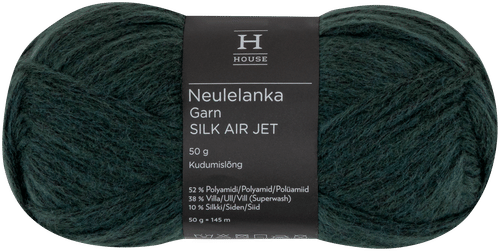 House 线 Silk Air Jet 50克 森林绿 12078