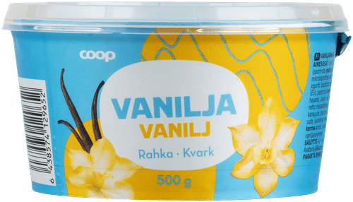 Coop vaniljarahka 3,5% 500g