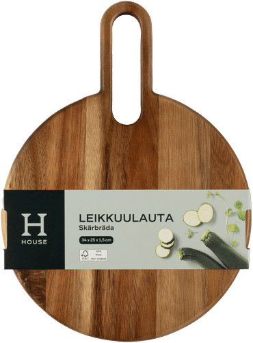 House leikkuulauta 34x25x1,5 cm