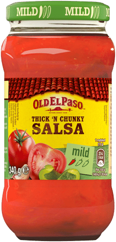 Old El Paso 厚块莎莎酱 微辣 340g｜Old El Paso Thick and Chunky Salsa Mild 340g