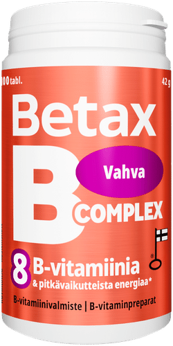 Betax B族复合维生素100片长效高含量B族维生素制剂，Vitabalans