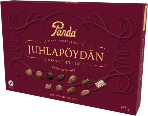 Panda Juhlapöydän suklaakonvehti 435g