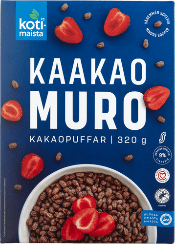 Kotimaista kaakaomuro 320 g｜Kotimaista 可可麦片 320 g