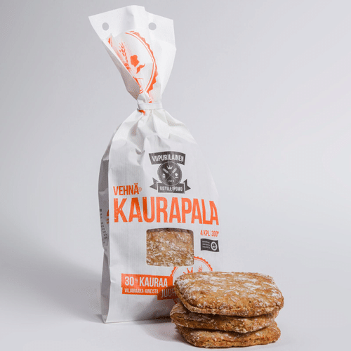 Viipurilainen Vehnä-kaurapala 300g/4kpl｜Viipurilainen 小麦燕麦面包块 300g/4块