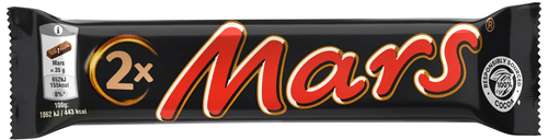 Mars 2件装巧克力棒 70g