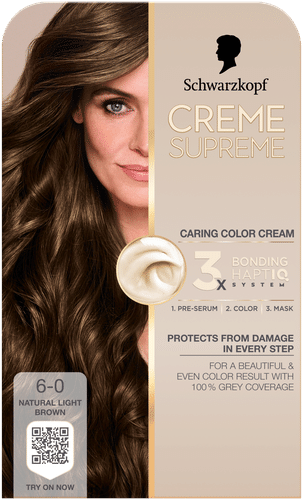 Creme Supreme 6-0自然浅棕色