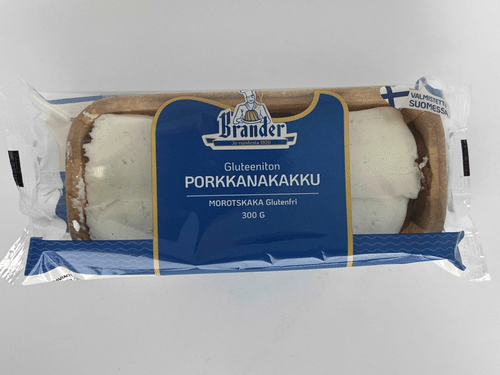 Brander porkkanakakku gton 300g｜Brander 胡萝卜蛋糕，无麸质 300g