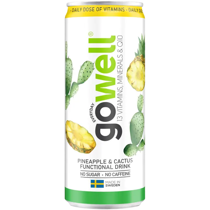 Gowell Ananas & Kaktus 330 ml｜Gowell 菠萝和仙人掌 330 ml