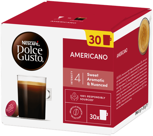 Nescafé Dolce Gusto Americano 30 kaps/255g｜Nescafé Dolce Gusto 美式咖啡 30 粒/255g