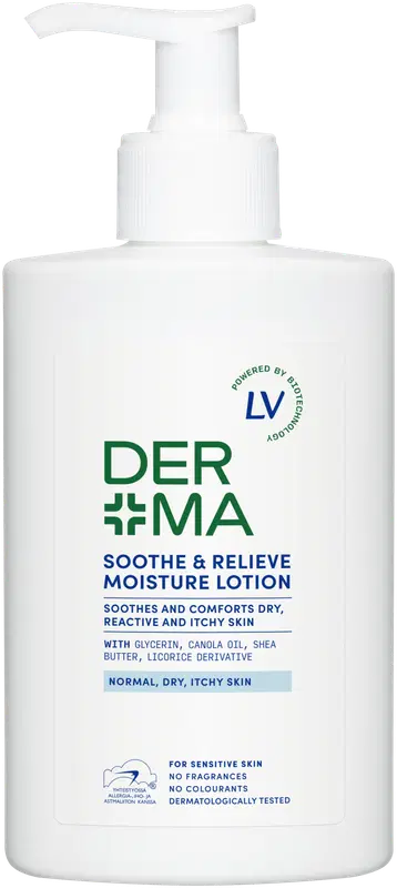 LV Derma by LV 300ml 舒缓保湿乳液｜Derma by LV 300ml Soothe & Relieve Moisture Lotion
