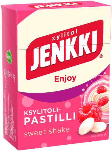 Jenkki Enjoy 甜味摇摇木糖醇含片 80g｜Jenkki Enjoy Sweet Shake ksylitolipastilli 80g
