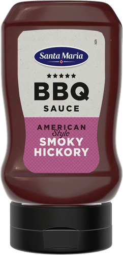 Santa Maria 烧烤酱山核桃烟熏味 345克调味酱｜Santa Maria BBQ Sauce Smoky Hickory 345g maustekastike