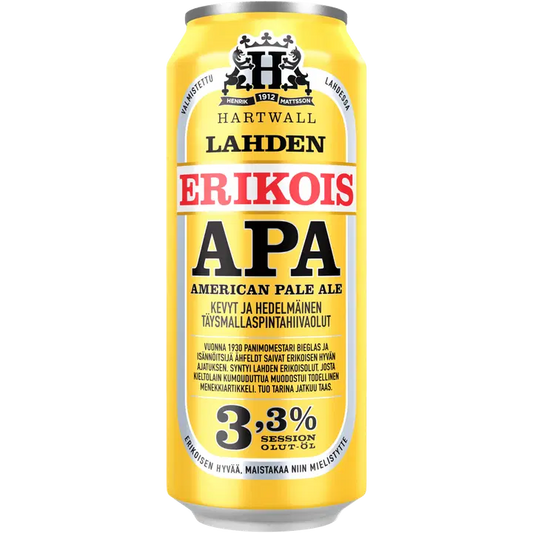 Lahden Erikois Session APA olut 3,3% 0,5 l｜Lahden Erikois 会议 APA 饮料 3.3% 0,5 l
