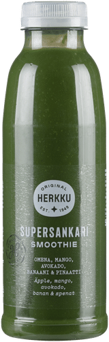 Mehustamo supersankari omena-mango-avokado-pinaatti smoothie 500ml｜Mehustamo 超级英雄苹果、芒果、鳄梨、菠菜冰沙 500ml
