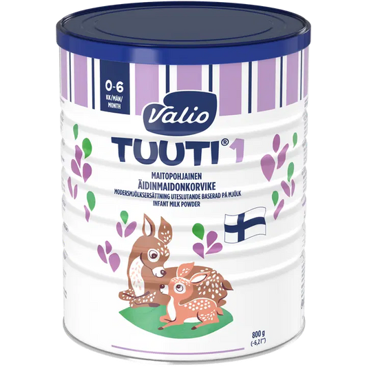 Tuuti Valio Tuuti® 1 牛奶基婴儿配方奶粉 800 g｜Valio Tuuti® 1 maitopohjainen äidinmaidonkorvikejauhe 800 g