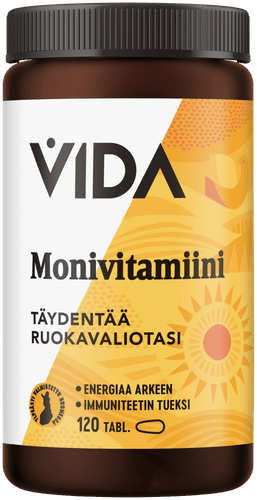 Vida 多种维生素膳食补充剂 120 tabl