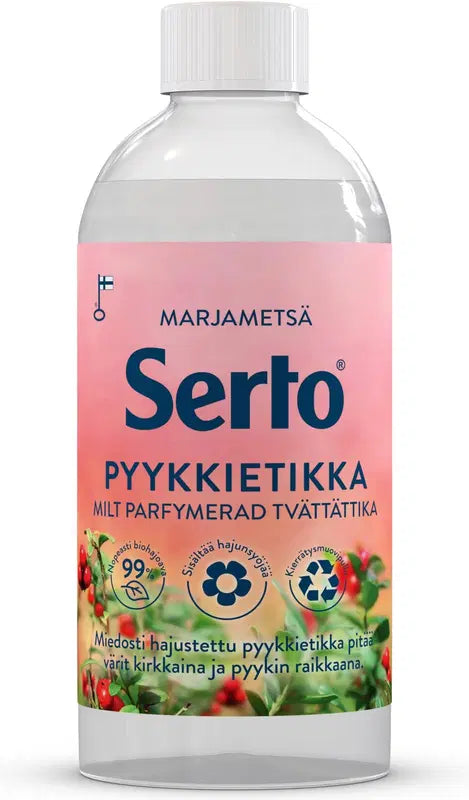 Serto 浆果森林洗衣醋 475ml｜Serto Marjametsä Pyykkietikka 475ml