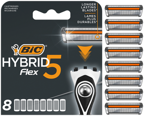 BiC Hybrid Flex 5 替换刀头 8kpl