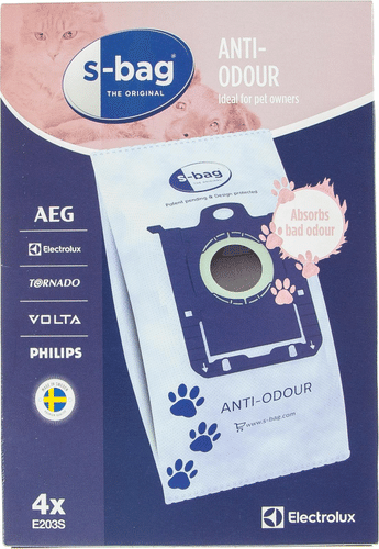 Electrolux 集尘袋 S-bag 防异味 E203S 4 kpl