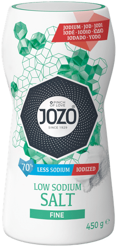 Jozo 450克细盐 低钠70% 撒瓶装