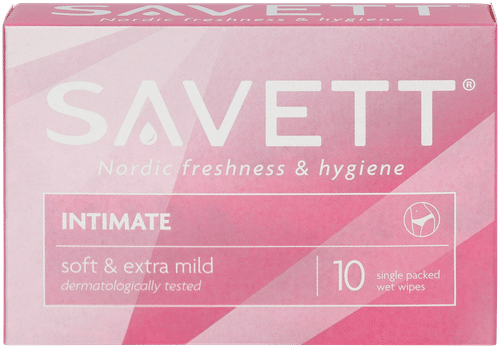 Savett Intim kosteuspyyhe 10kpl