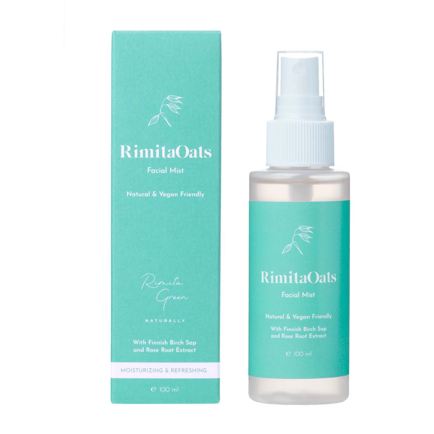 燕麦面部喷雾 100 ml｜RimitaOats Facial Mist - Kasvosuihke 100 ml