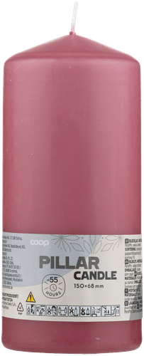 Coop 复古玫瑰色桌用蜡烛 7x15 cm