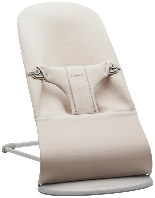 BabyBjörn 婴儿摇椅 bliss - 3D针织，浅米色｜BabyBjörn sitteri bliss - 3d jersey, vaalea beige