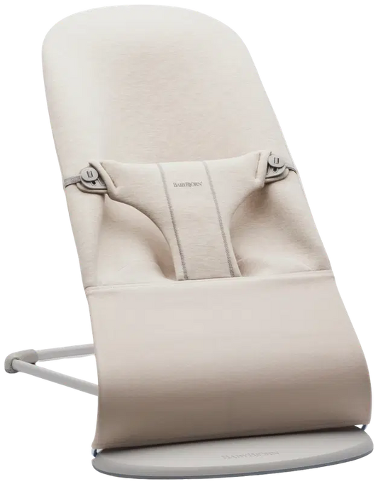 BabyBjörn 婴儿摇椅 bliss - 3D针织，浅米色｜BabyBjörn sitteri bliss - 3d jersey, vaalea beige