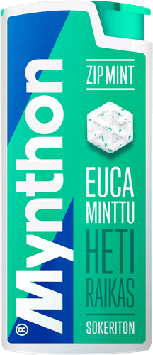 Mynthon Zip Mint 桉树薄荷含片 30g｜Mynthon Zip Mint Eucaminttu pastilli 30g