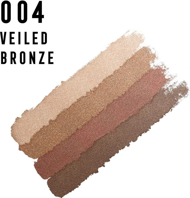 Max Factor 柔触眼影盘 04 薄纱古铜 4.3克｜Max Factor Colour X-pert Soft Touch Palette 04 Veiled Bronze 4,3 g luomiväripaletti