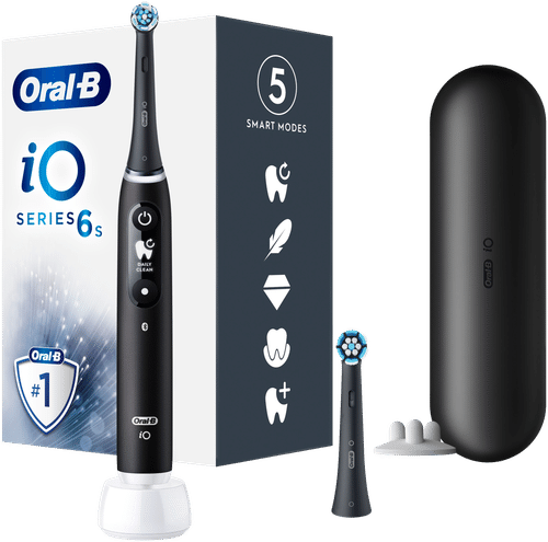 Oral-B Sähköhammasharja iO 6S Black Braun-tekniikalla