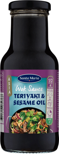 Santa Maria 250毫升照烧芝麻油炒酱｜Santa Maria 250ml Wok Sauce Teriyaki & Sesame Oil