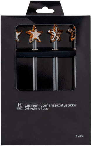 House juomasekoitin Tähti 4 kpl