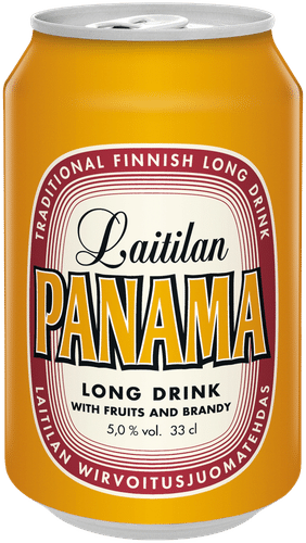 Laitilan 巴拿马风味饮品5.0%vol 0.33升 风味饮品基酒果味长饮