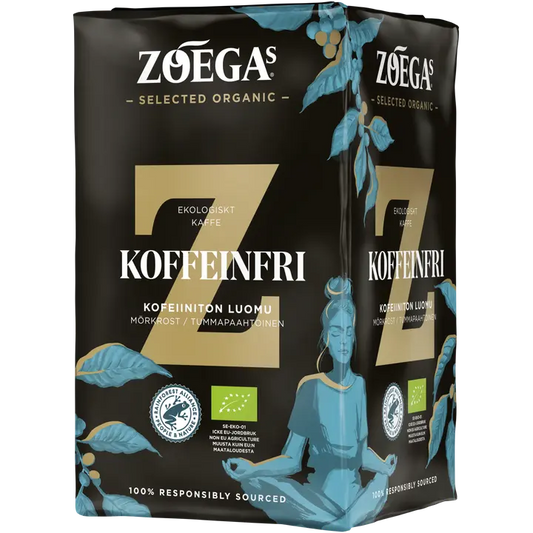 Zoégas 450g kofeiiniton luomu suodatinkahvi｜Zoegas Zoégas 450 克脱咖啡因有机滴滤咖啡