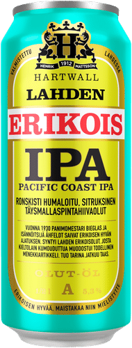 Lahden Erikois Pacific Coast IPA olut 5,3% 0,5 l
