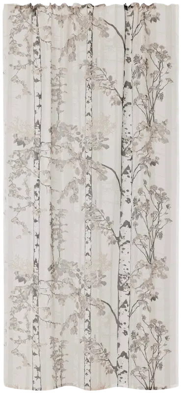 Vallila 遮光帘 Luontopolku Light 140x250厘米 灰色｜Vallila valoverho Luontopolku Light 140x250 cm harmaa