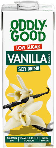 Oddlygood 豆浆饮 1L 香草 低糖 UHT｜Oddlygood® soijajuoma 1 l vanilja vähäsokerinen UHT