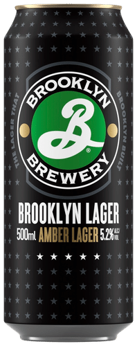 Brooklyn 拉格饮品 5.2% 罐装 0,50 L