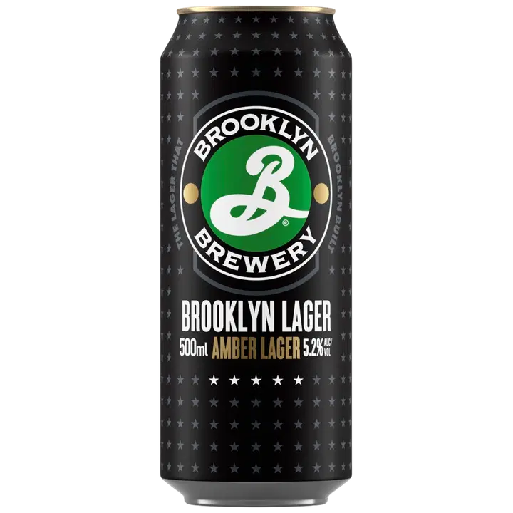 Brooklyn Lager olut 5,2 % tölkki 0,50 L｜Brooklyn 5.2% 罐装饮料 0,50 L