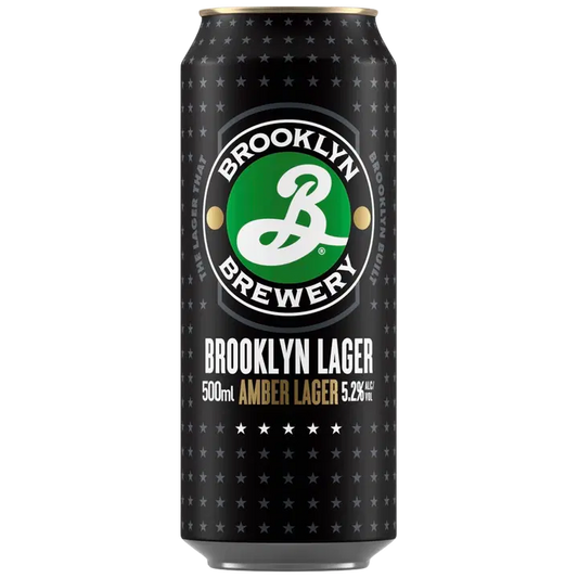 Brooklyn Lager olut 5,2 % tölkki 0,50 L｜Brooklyn 5.2% 罐装饮料 0,50 L