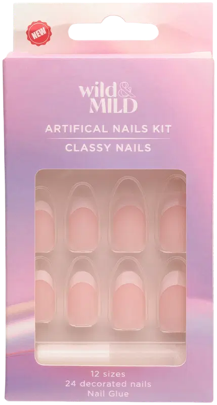 Wild&Mild WM059 Iconic 人造指甲套装 Wild&Mild N24｜WM059 Iconic Artificial Nails Set Wild&Mild N24