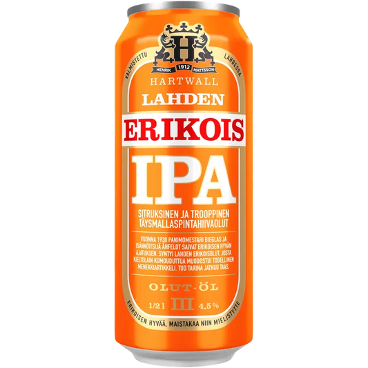 Lahden Erikois IPA olut 4,5% 0,5 l｜Lahden Erikois IPA饮料 4.5% 0,5 l