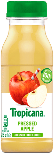 Tropicana pressed apple juice omenatäysmehu 0,25l｜Tropicana 压榨苹果汁 0,25l